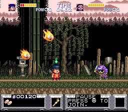 Legend of the Mystical Ninja, The (USA) In game screenshot